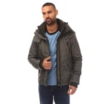 Superdry Mens Mountain Windcheater Jacket in olive material_polyester - Size 2XL