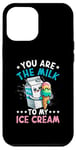 iPhone 12 Pro Max Funny Italian Food Milk Gelato Ice Cream Case