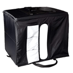 Amazon Basics sammenleggbart stort produktfotostudio. Portable Foldable Photo Studio Box with LED Light  (62x76x62cm)