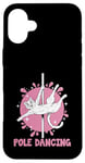 Coque pour iPhone 16 Plus Chat Pole Dancing Poledance Dancer Pole Dance