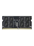 Team Group Team Elite SODIMM DDR4-2666 - 32GB - CL19 - Dual Channel (2 pcs) - Musta