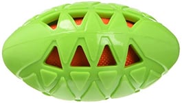 Rosewood Petit Ballon de Rugby en Caoutchouc Robuste/Résistant aux Morsures pour Petit Chien Longueur 9 cm