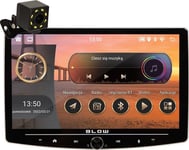 Bilradio Blow 78-348# Radioblow Cp01 1Din 10" Android/Wifi/Gps/Carplay Roterbar