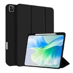 iPad Pro 13" (2024) 4smarts Basic Folio Deksel m. Penne Holder - Svart