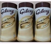 3 x Jars Galaxy White Hot Chocolate Instant Choc Drink Just Add Water