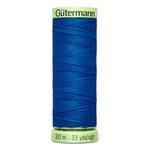 Gutermann Top Stitch Thread 30m Electric Blue (322)