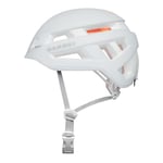 Mammut Crag Sender Helmet Lightweight Climbing Helmet with Kevlar Reinforcements, White, 56-61cm