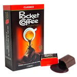 Ferrero Pocket Coffee Dark Chocolates Filled with Liquid Espresso - Pack of 18