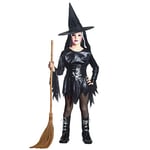 W WIDMANN MILANO Party Fashion - Costume enfant sorcière, robe, magicienne, Halloween