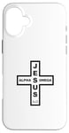 Coque pour iPhone 16 Plus Jesus Alpha & Omega