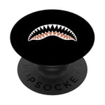 LT747-Shark Boy Shark Jaw Ocean Apparel Shark Lovers PopSockets Adhesive PopGrip