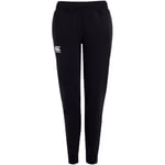 Canterbury Pantalon fuselé en Polaire Jogging Femme, Black, 36