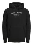 JACK & JONES Jprbluarchie Sweat Hood Noos Sweatshirt à Capuche, Noir, M Homme