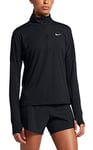 Nike Partie supérieure à Manches Longues Dry Element Half Zip Femme, Noir, FR : M (Taille Fabricant : M)