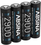 4x Piles Rechargeables Aa 2900 Nimh 1,2v & Min. 2650mah-Piles Aa Rechargeables Pour Appareils À Haute Consommation-Pile Rechargeable Aa Pour Flash,Manettes Wii & Xbox-Piles Rechargeable