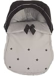 Housse universelle pour groupe 0 ou Maxi Cosi + Capote. Sydney: Gris et Noir