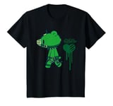 Youth Gloomy Bear Naughty Grizzly Green Heart Scratch Anime Kids T-Shirt