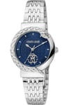 Montre Roberto Cavalli by FM RV1L156M1051 pour Femme Bleu nocturne en Acier