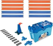 Hot Wheels FLK90 Builder Multi Loop Box Playset And Connectable Track Play Set