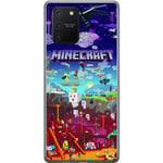 Samsung Galaxy S10 Lite Genomskinligt Skal MineCraft