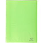 Exacompta Display Book 85463E A4 Green 40 Pockets Pack of 12