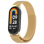 Milanese Loop Armband Xiaomi Mi Band 9 Guld