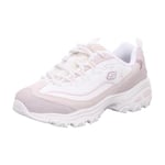 Skechers Femme D'Lites Basket, Naturel, 41 EU