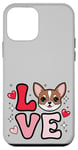 Coque pour iPhone 12 mini Chihuahua Love Chichi mignon Chichi Maman Filles Femmes