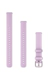 Garmin - Bracelet silicone Lily 2 - Lilas avec boucle Metallic Lilac