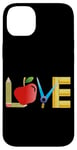 iPhone 14 Plus Love Apple Pencil Ruler Teacher School Design Case