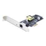 StarTech 1-Port 2.5Gbps NBASE-T PoE Network Card  Intel I225-V  802.3af/at PoE+ Multi-Gigabit NIC  PCI Express Server LAN Card  SATA Powered Desktop