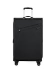 Samsonite Litebeam Spinner 77/28 Exp Large Softshell Case-Black