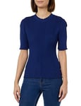 HUGO Bleu foncé Sweat-Shirt tricoté, Femme