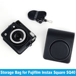 PU Leather Instant Camera Case for Fujifilm Instax Square SQ40 Travel