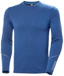 Helly Hansen Merino Midweigh Pull-Over Blue Fog XXL