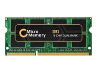 Coreparts - Ddr3 - Sats - 8 Gb: 2 X 4 Gb - Dimm 240-Pin - 1333 Mhz / Pc3-10600 - Ej Buffrad - Icke Ecc