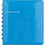 Fujifilm Album Bleu pour Imprimés Instax Mini 64 Photo