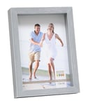 Deknudt Frames S42VS7-13.0X18.0 Cadre Photo Bac en Bois Peint Gris 13 x 18 cm