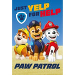 Paw Patrol Yelp For Help Fleecefilt 150cm x 100cm Blå/Multi Blue/Multicoloured 150cm x 100cm