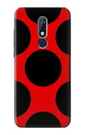 Ladybugs Dot Pattern Case Cover For Nokia 5.1, Nokia 5 2018