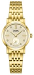 Rotary LB05323/03/D Dress Small-Seconds Quartz (27mm) Gold Watch