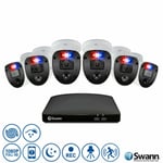 Swann 8 Channel 1TB Recorder 6 x 1080p Full HD Enforcer Cameras SWDVK-846806SL