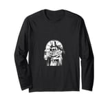 Plague Doctor Death Virus with Raven Long Sleeve T-Shirt