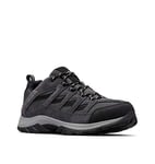 Columbia CRESTWOOD Chaussures Basses De Randonnée Et Trekking Homme, Noir (Shark x Columbia Grey), 42.5 EU