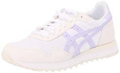 Asics Femme Tiger Runner II Sneaker, White Violet Light, 40.5 EU