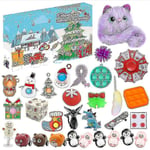 Jul adventskalender Present Fidget Toys Stress Relief Fidget Toy Blind Box Barn