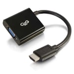 C2G HDMI to VGA Adapter - HDMI to VGA Converter - M/F - videokonverter - svart