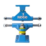 Ridge Skateboards Mini Cruiser Trucks de Skateboard, Bleu, 3", Aluminium, Lot de Deux