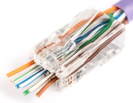 Digitus X-Ml-6U-Ez, Rj45, Transparent, Hankoppling, 24/26, 100 Styck