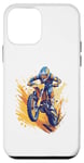 Coque pour iPhone 12 mini Design Dirt Bike pour garçon, homme, femme, enfant